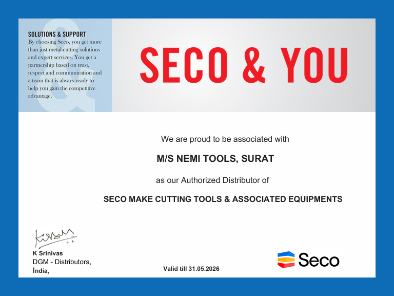 SECO Certificate